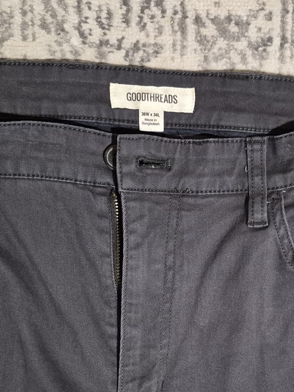 Goodthreads Men's Slim Jeans in Charcoal Gray